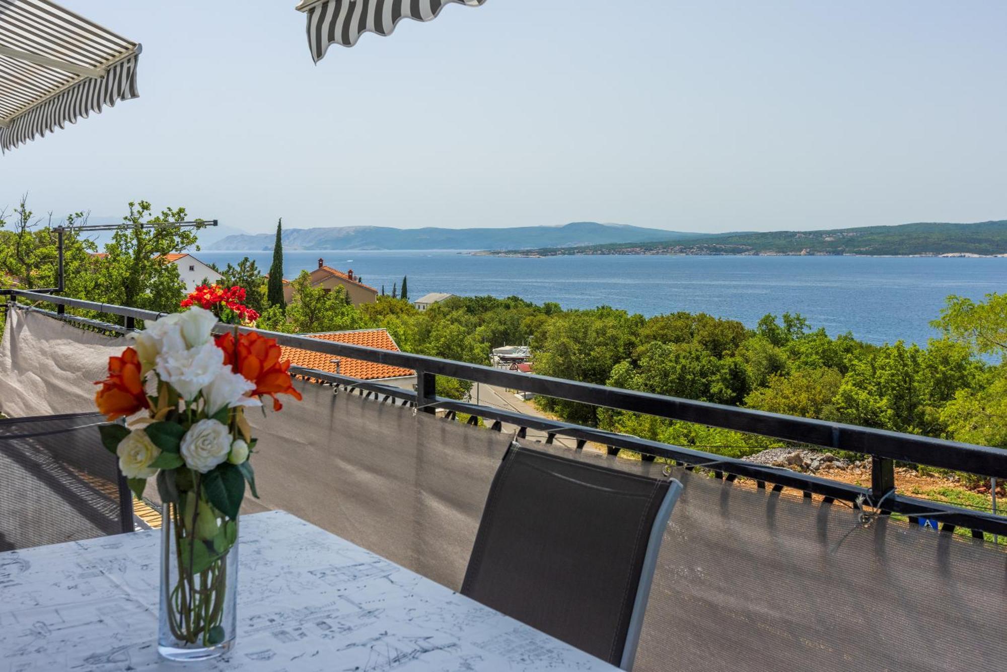 Vila Bohemia Apartment Dramalj Bagian luar foto